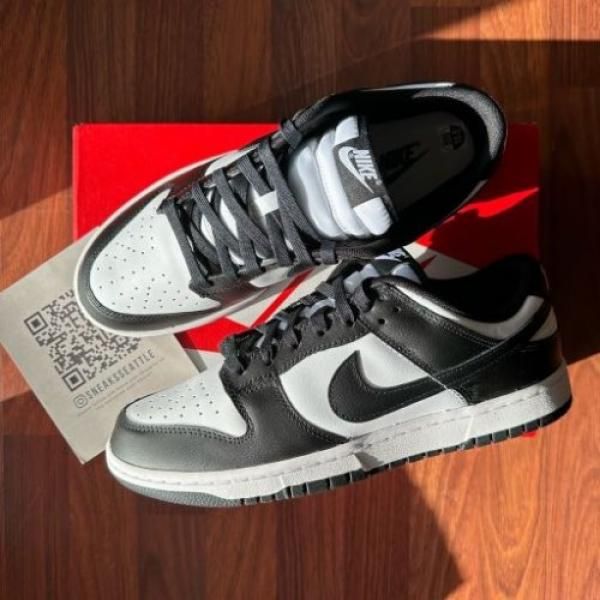 SB DUNK LOW PANDA LEATHER FIX