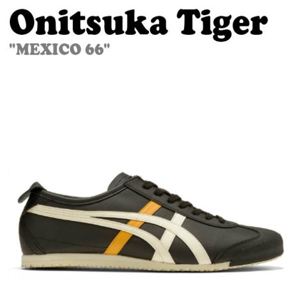 _onitsuka_tiger Mexico 66 Black White Yellow