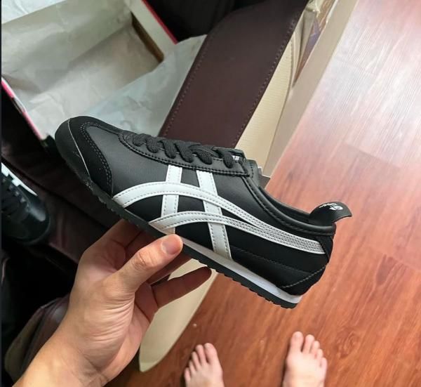 ONITSUKKA TIGER tiger mexico 66 black white