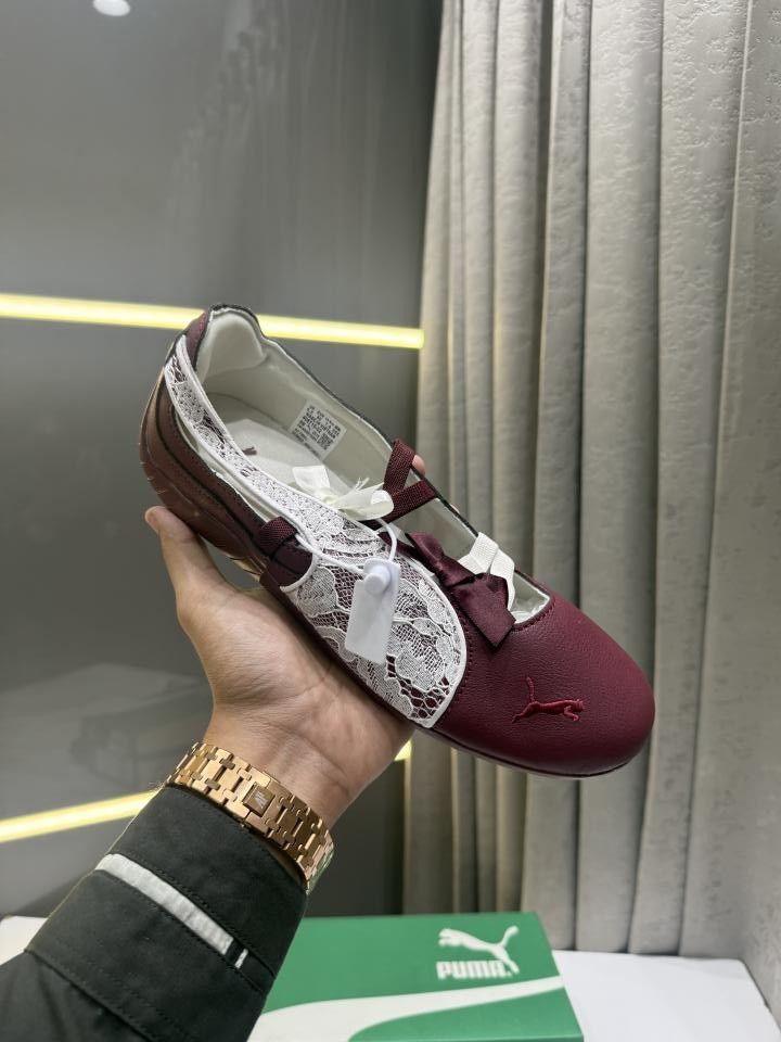 Pumma Speedcat ballet Lace Maroon Fix