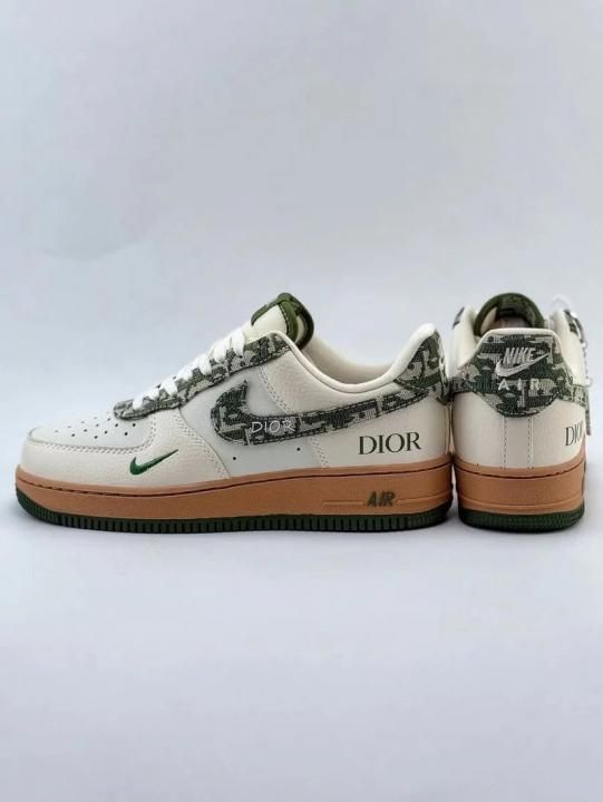 NIKKE AIRFORCE 1 X DIOOR BEIGE GREEN