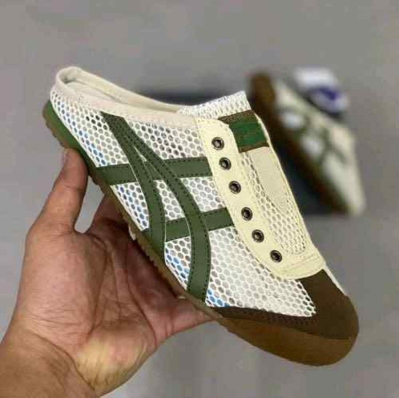 Onitsukkaa Tiger Mexico 66 Sabot half cut Grass Green
