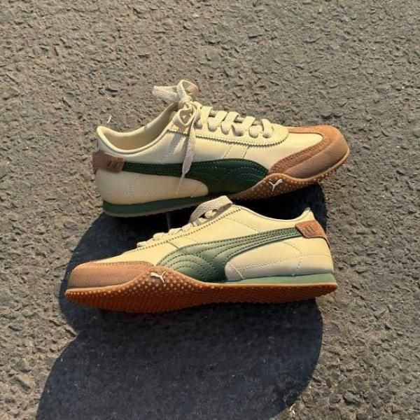 PUMMA BELLA UT BEIGE GREEN