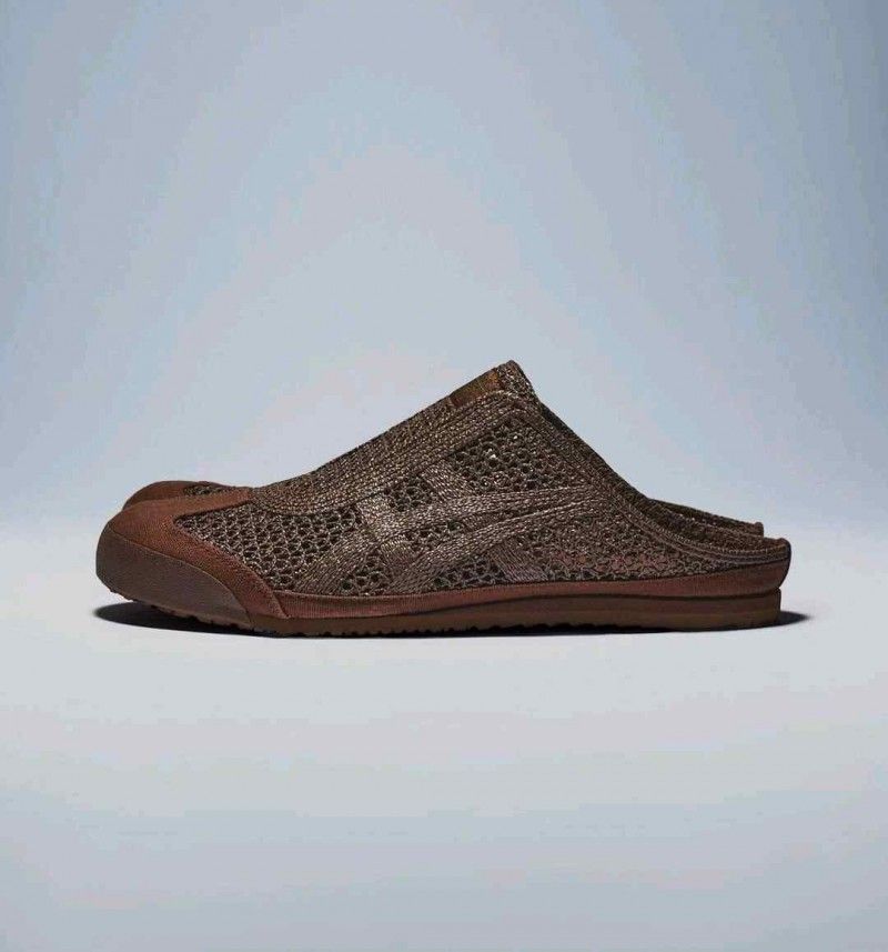 onitsukkaa Tiger Mexico 66 Sabot Mule Dark Brown