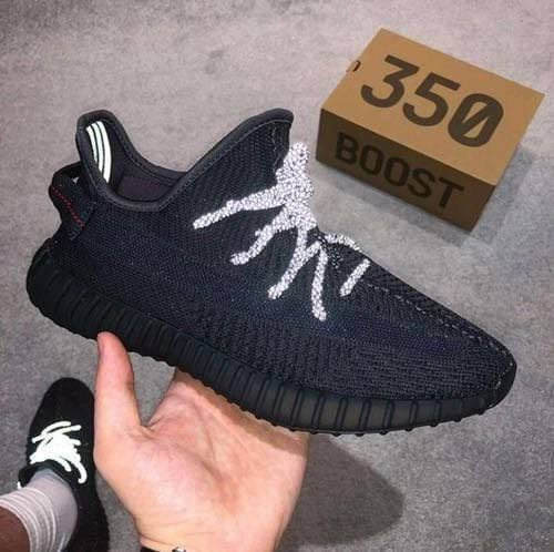 yeezy boost 350 lace reflective