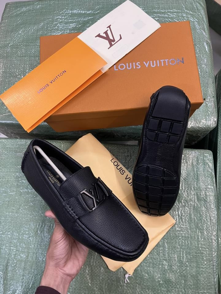 Loui.s Vuitton Premium Loafers Surplus Calf Leather Quality With All Accessories HX013