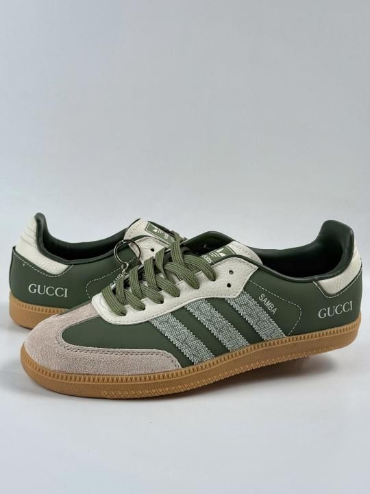 ADIDAAS SAMBA X GUCCCI GREEN