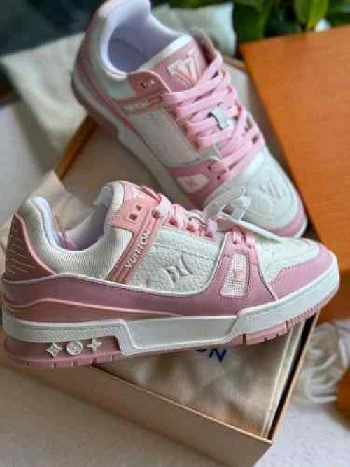 louiss vuittoon TrainerPink Rose