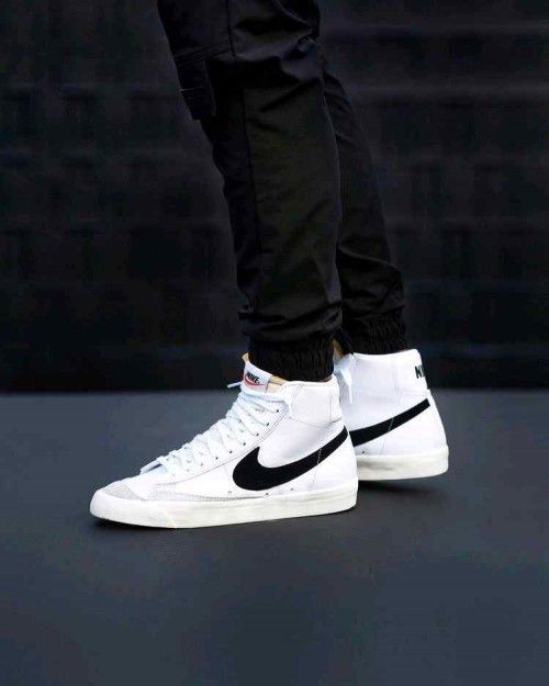 NIK.E MID BLAZER HIGH WHIT