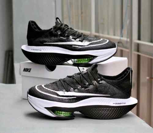 Nikee Zoom Alphafly 2 Black White