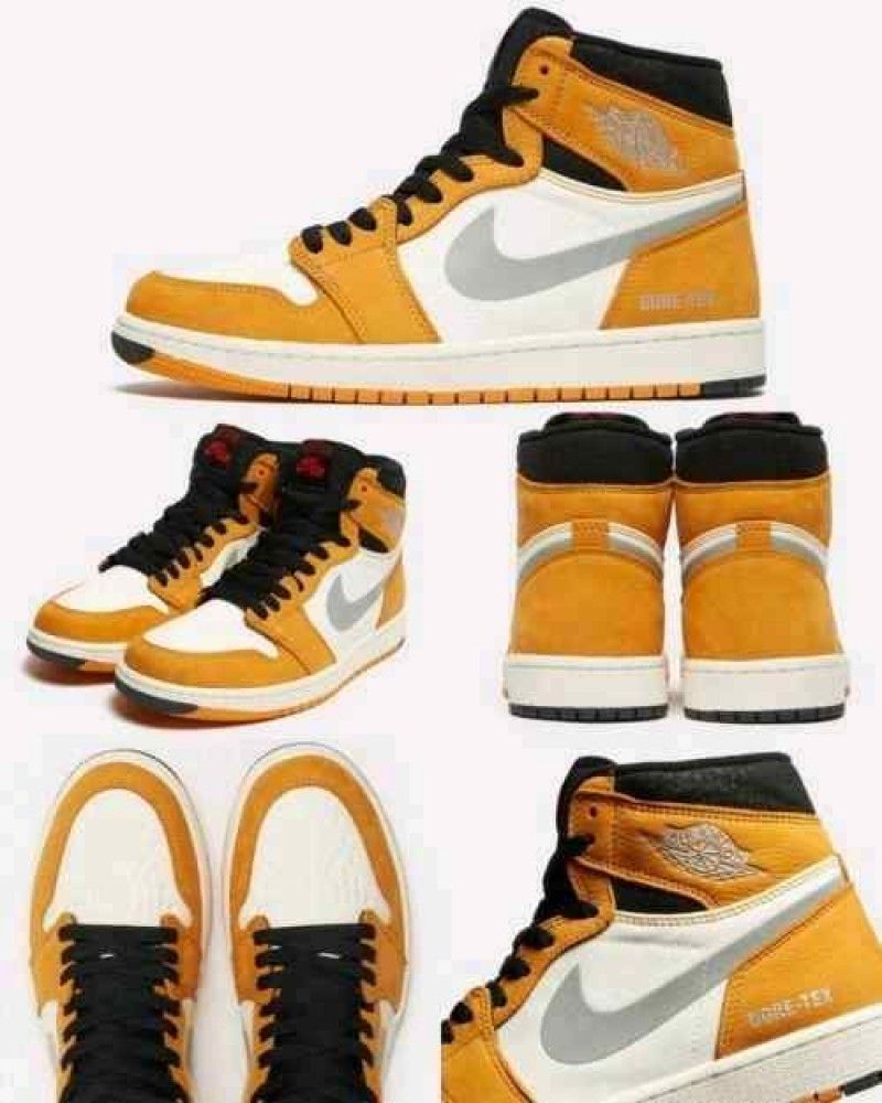 nikkee Jordan retro 1 High Element Goretex Light Curry