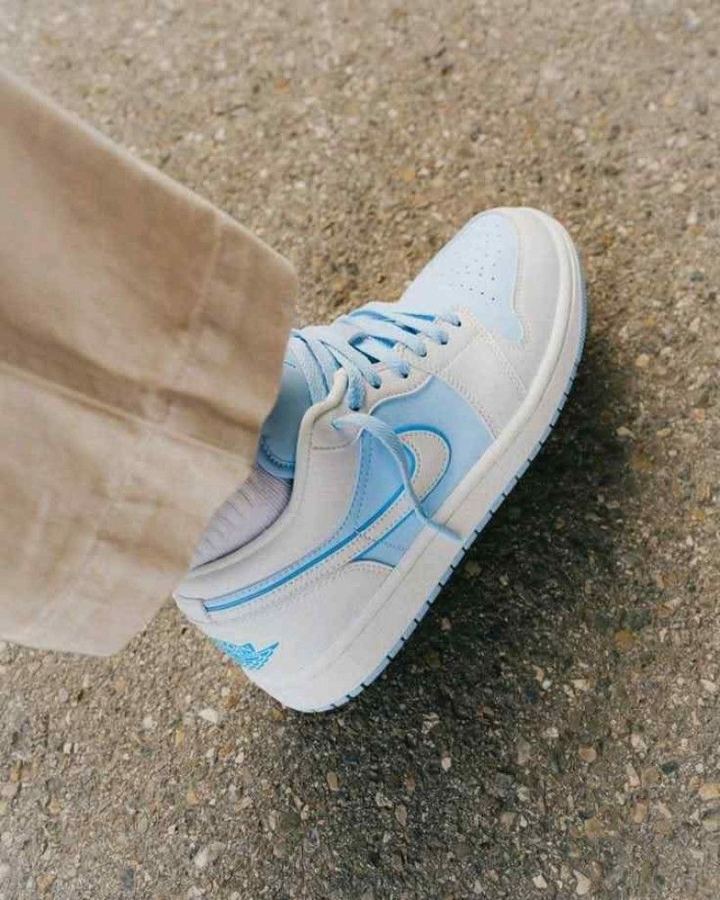 NIKKEE AIR JORDAN RETRO 1 LOW SE ICE BLUE