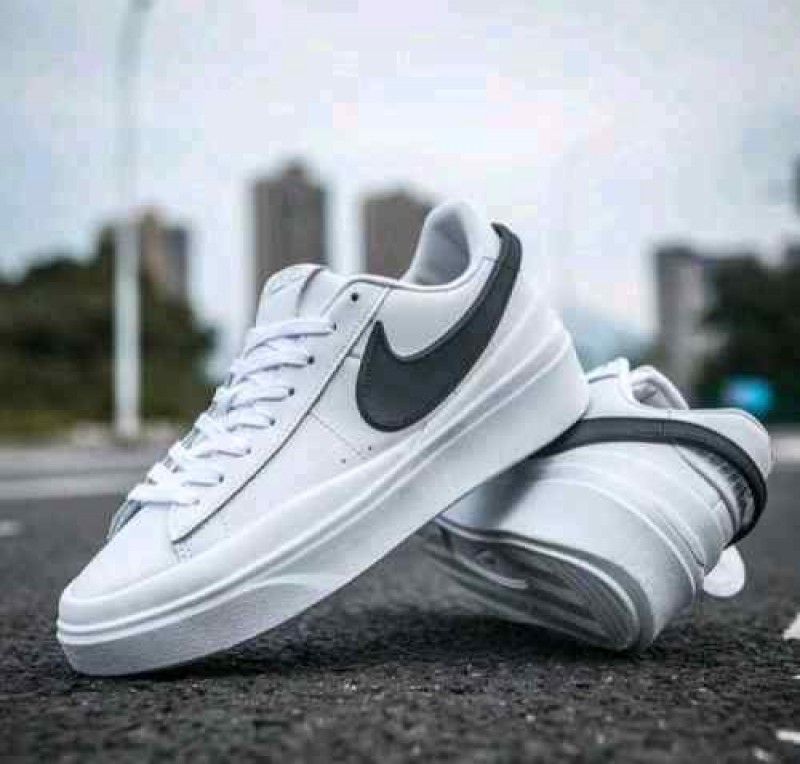 nikkee blazer phantom low white black