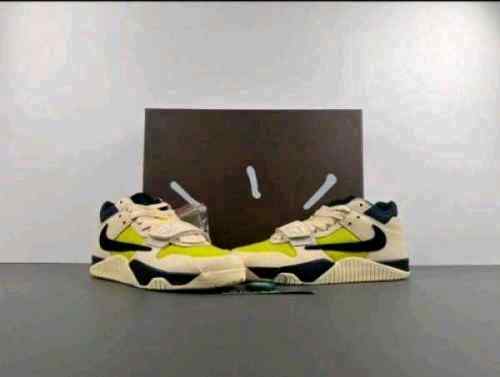 Travis Scott X Jordan Jumpman Jack Trainer Bright Cactus