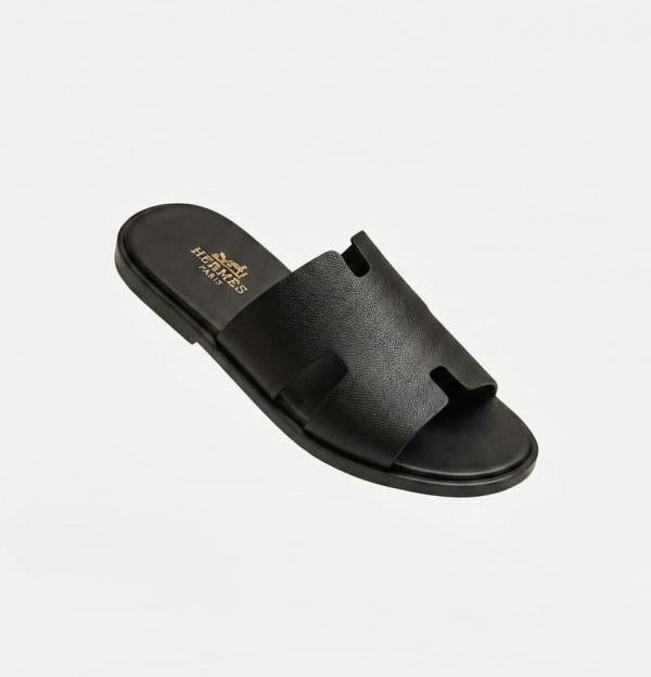 HERME.S IZMIR BLACK SLIDE NO RETURN 616