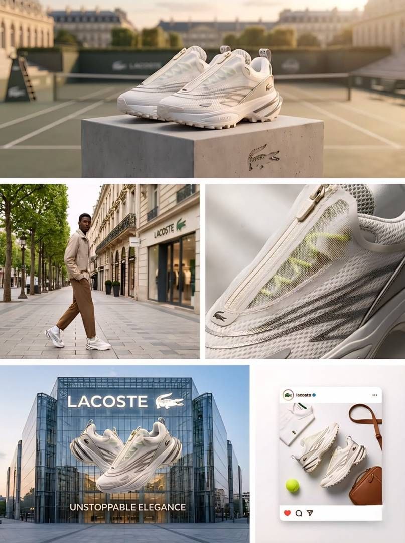 Lacost audyssor trail white