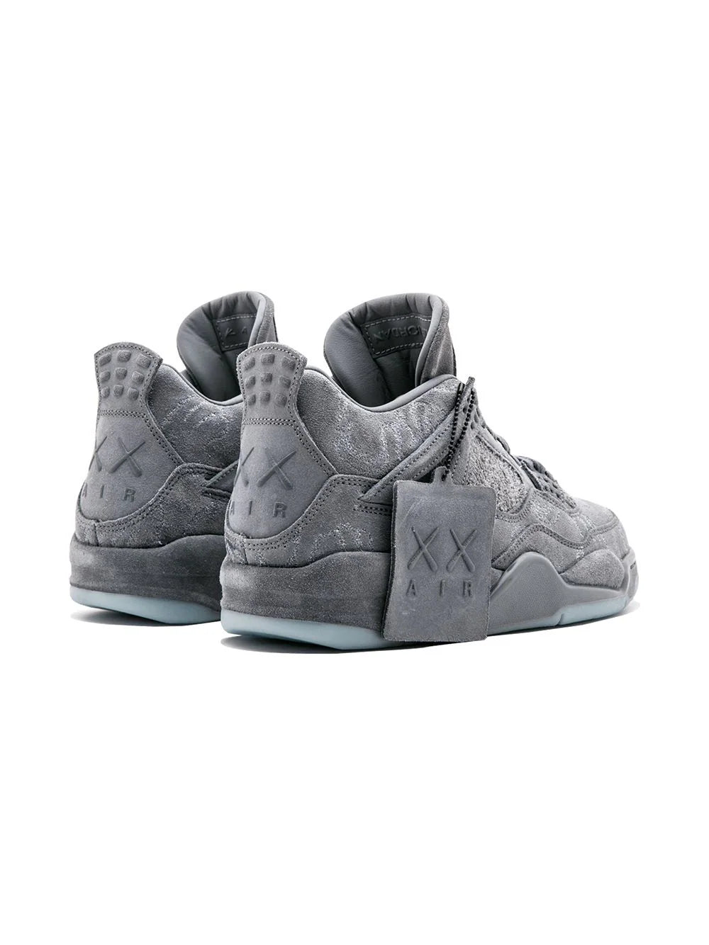 Jordan Retro 4 Kaws Cool Grey Glow In Dark