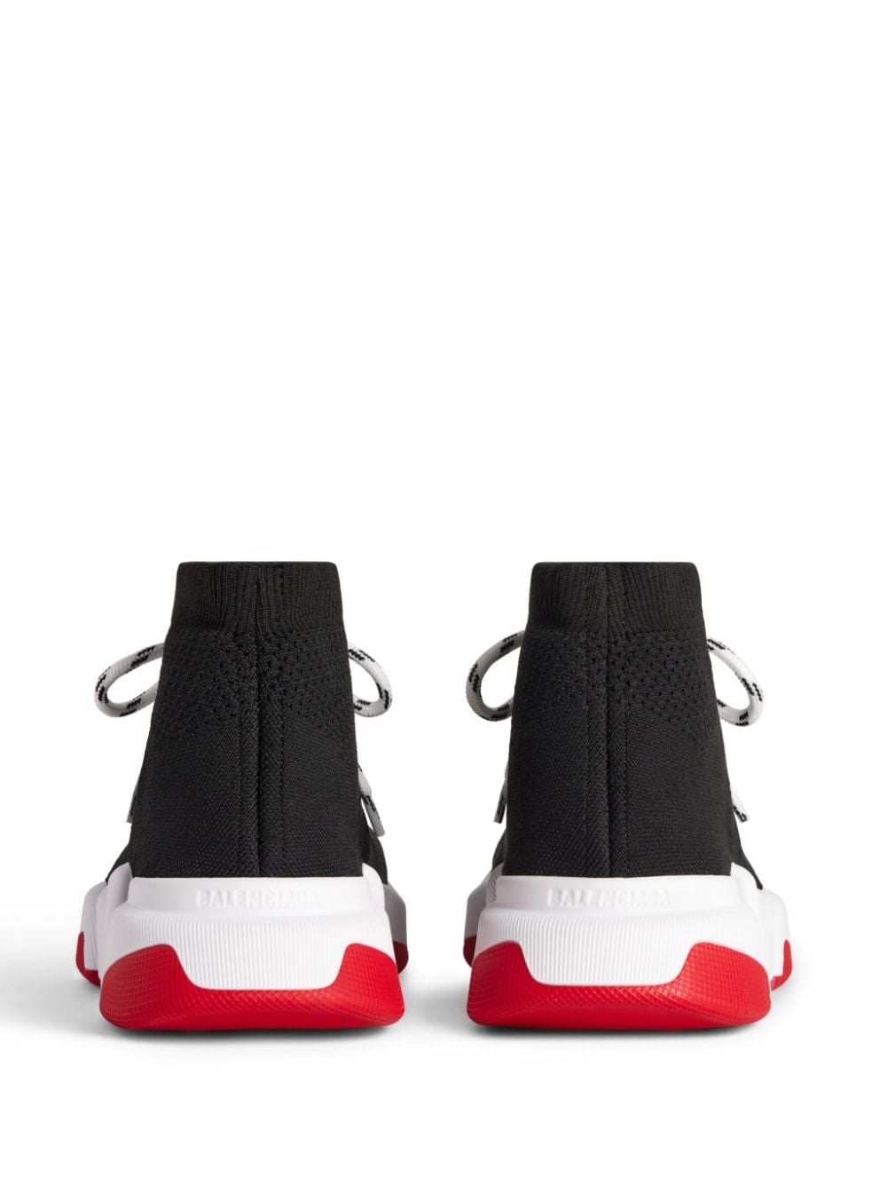 Balenciagaa Speed trainer laceup black red Sale