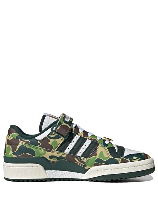 Forum Low 84 X Bape Green Anniversary