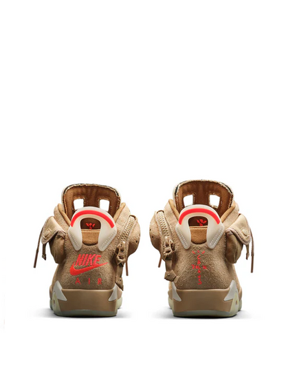 Air Jordan Retro 6 Khaki British Brown