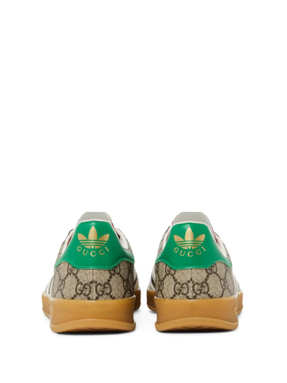 Adidas X Gucci Gazelle Beige Monogram