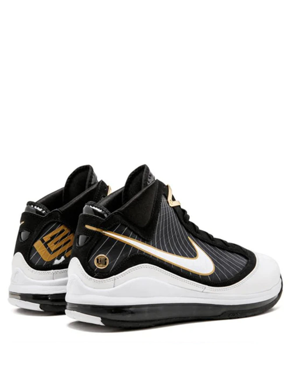 Lebron 7 black gold sales