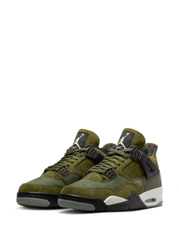 Niike Air Jordan 4 Craft Olive Semi Ua