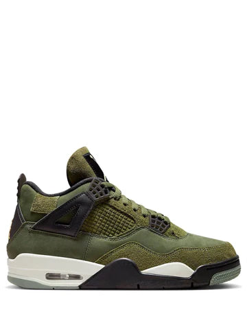 Niike Air Jordan 4 Craft Olive Semi Ua