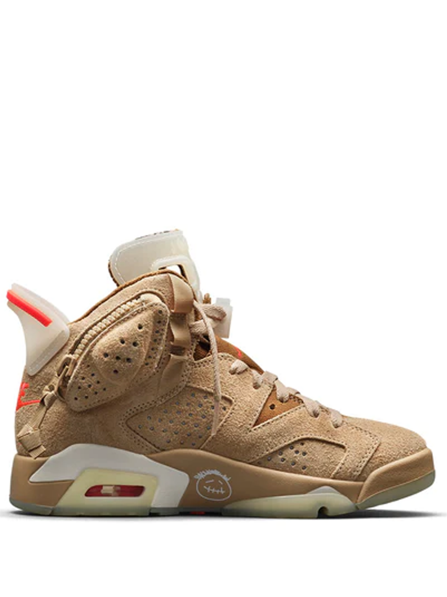 Air Jordan Retro 6 Khaki British Brown