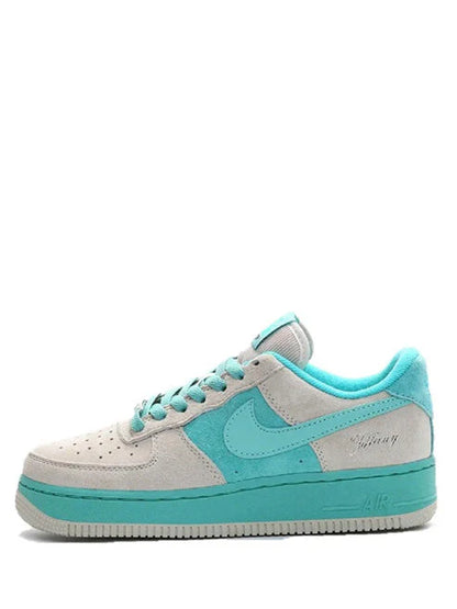 nikee airforce 1 x tiffany grey blue for her sale