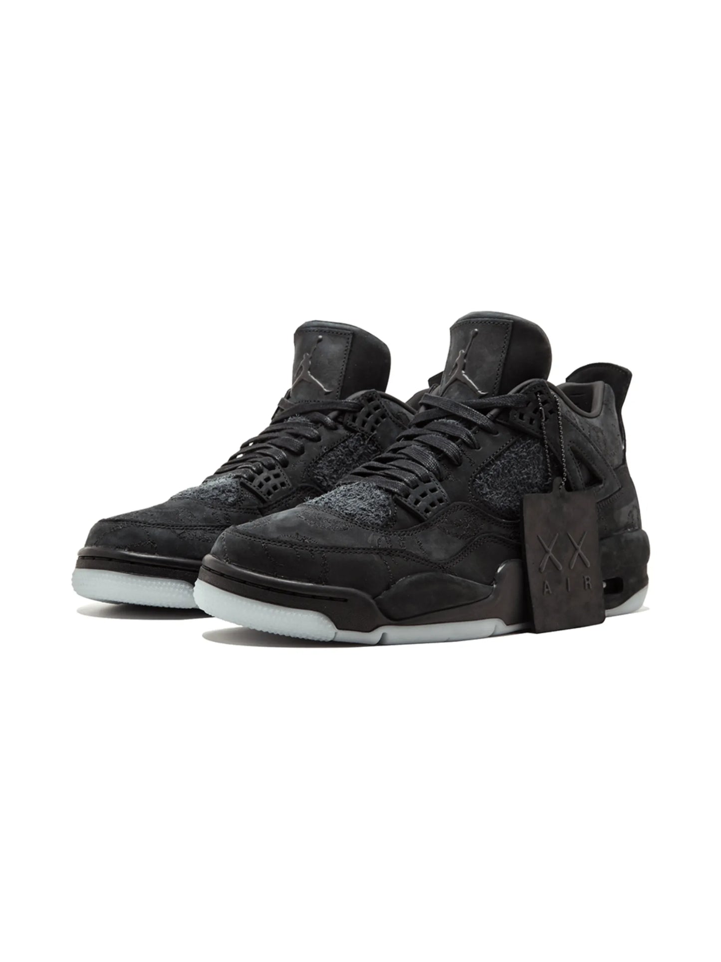 nikee Jordan retro 4 Black Kaws sale