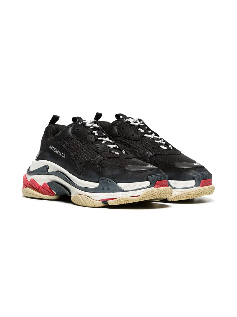 Balenciag_a Tripe S Black White Red Fix