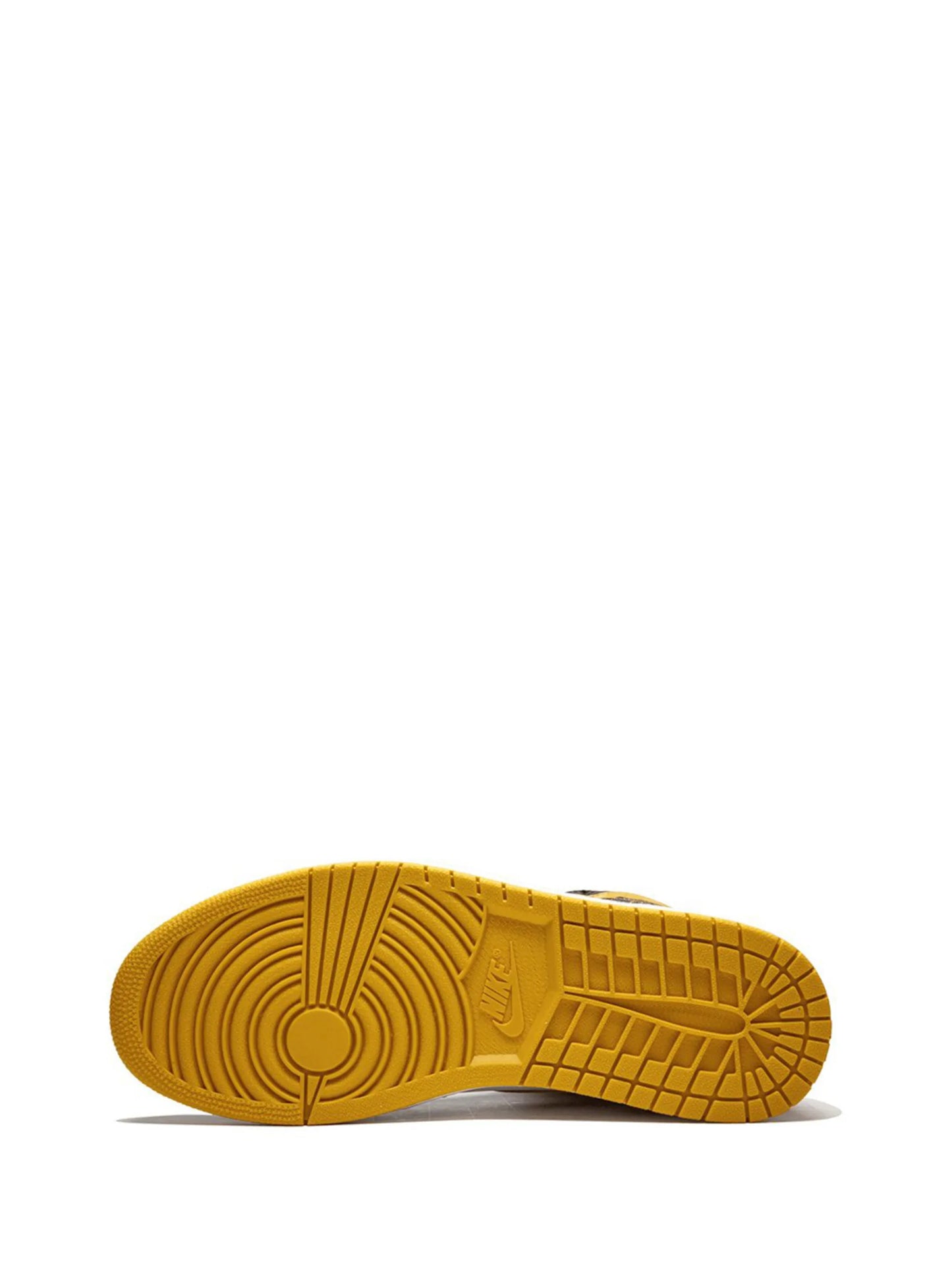 Nikee Air Jordan 1 High Retro OG Yellow Ocher Black Semi Ua