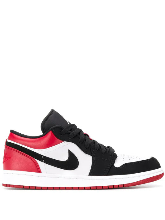 .NIK AIR JORDAN RETRO 1 LOW BLACK TOE