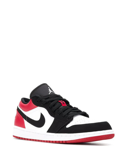 Nik.e Air Jordan 1 Low Black Toe Leather Semi UA