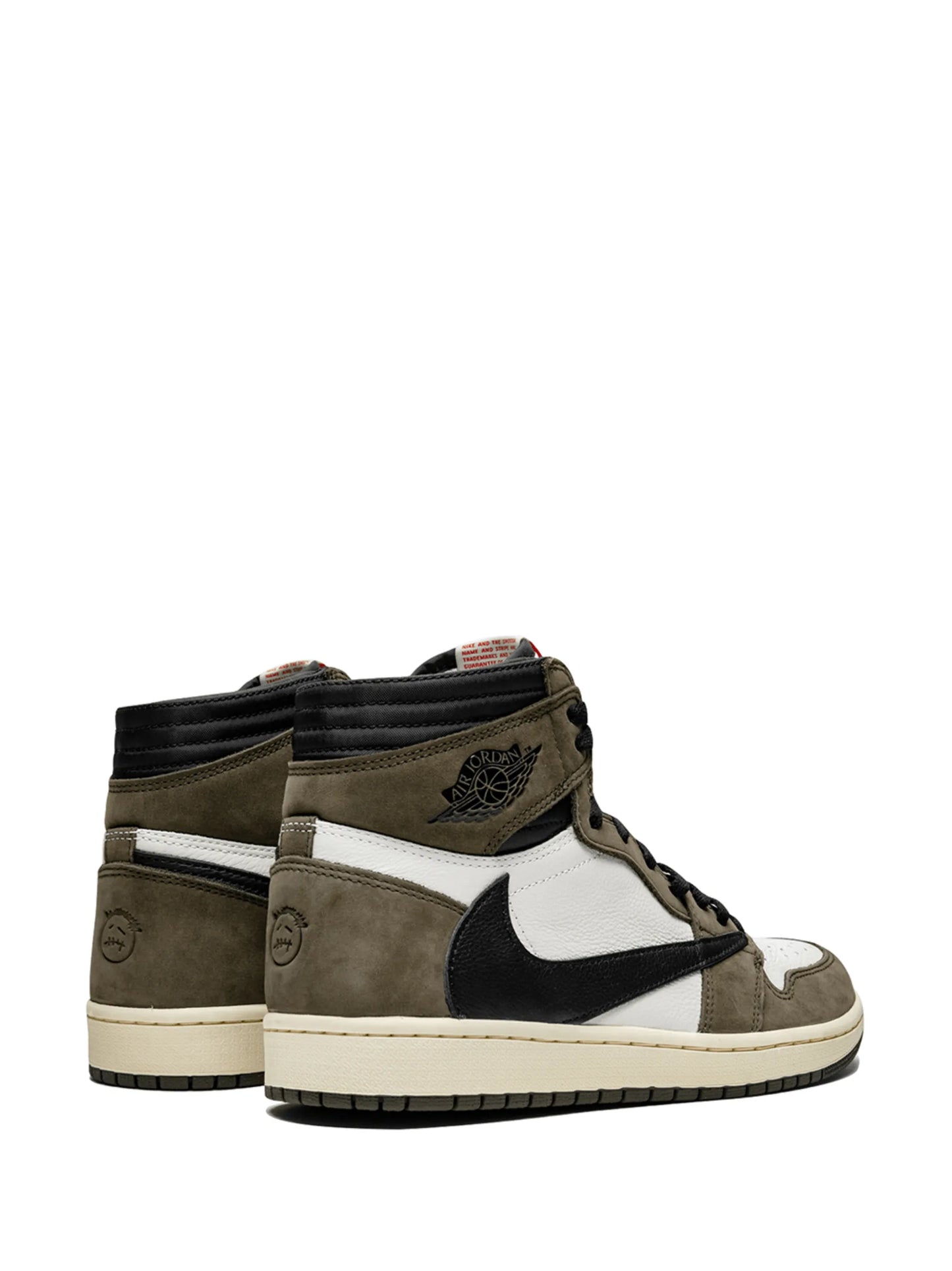 Nikke Jordan Retro 1 High OG Travis Scott Mocha Semi UA