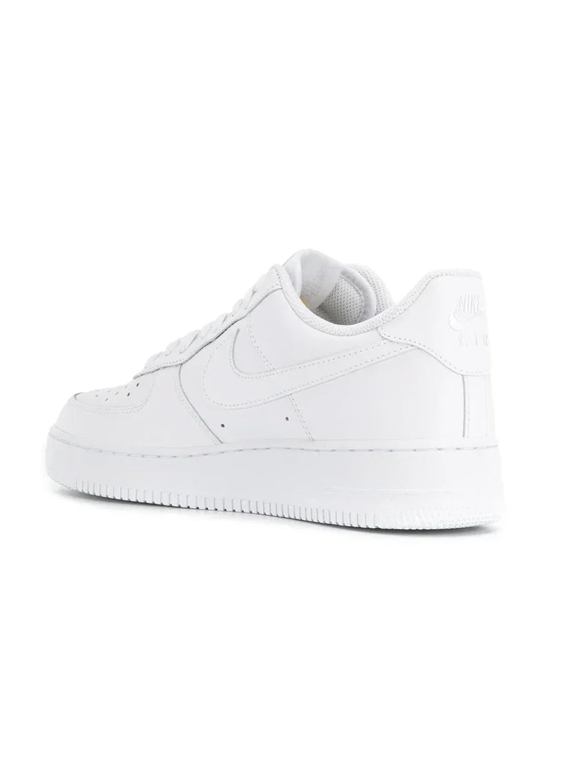 Nikee Airforce 1 White Pure Leather Ua Quality womens