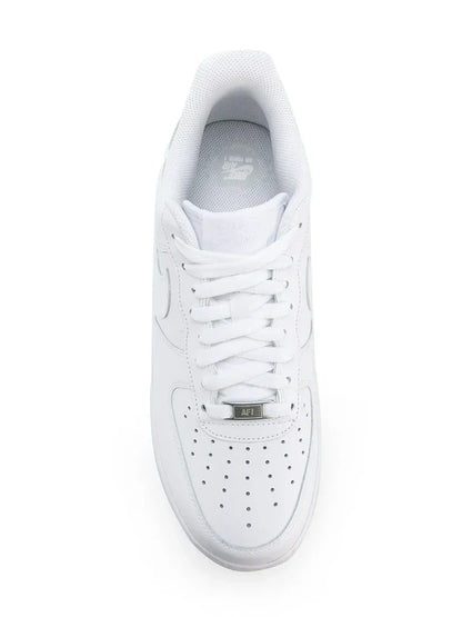 Nikee Airforce 1 White Pure Leather Ua Quality womens