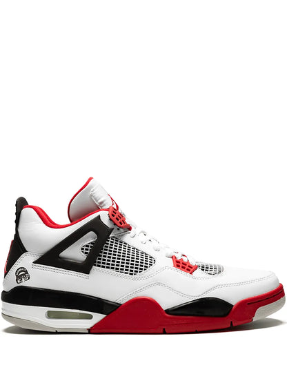 Nik ee Air Jordan retro 4 fire red semi ua Qwality 163