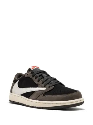 Nikee Air Jordan 1 Low OG Travis Scott X DARK MOCHA Semi UA