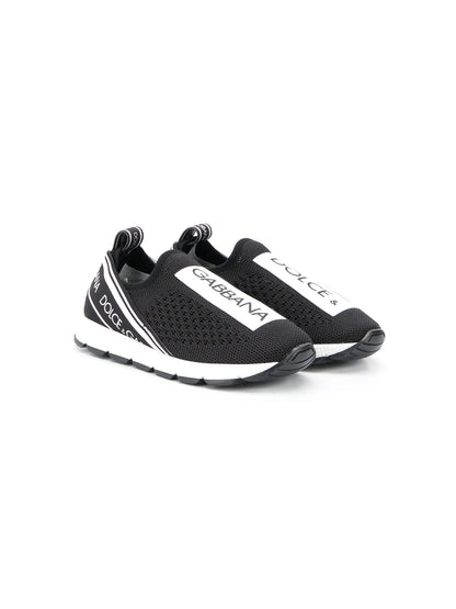 Dolc_e Gabbana Black White Slip On Sorrento Sneakers Fix