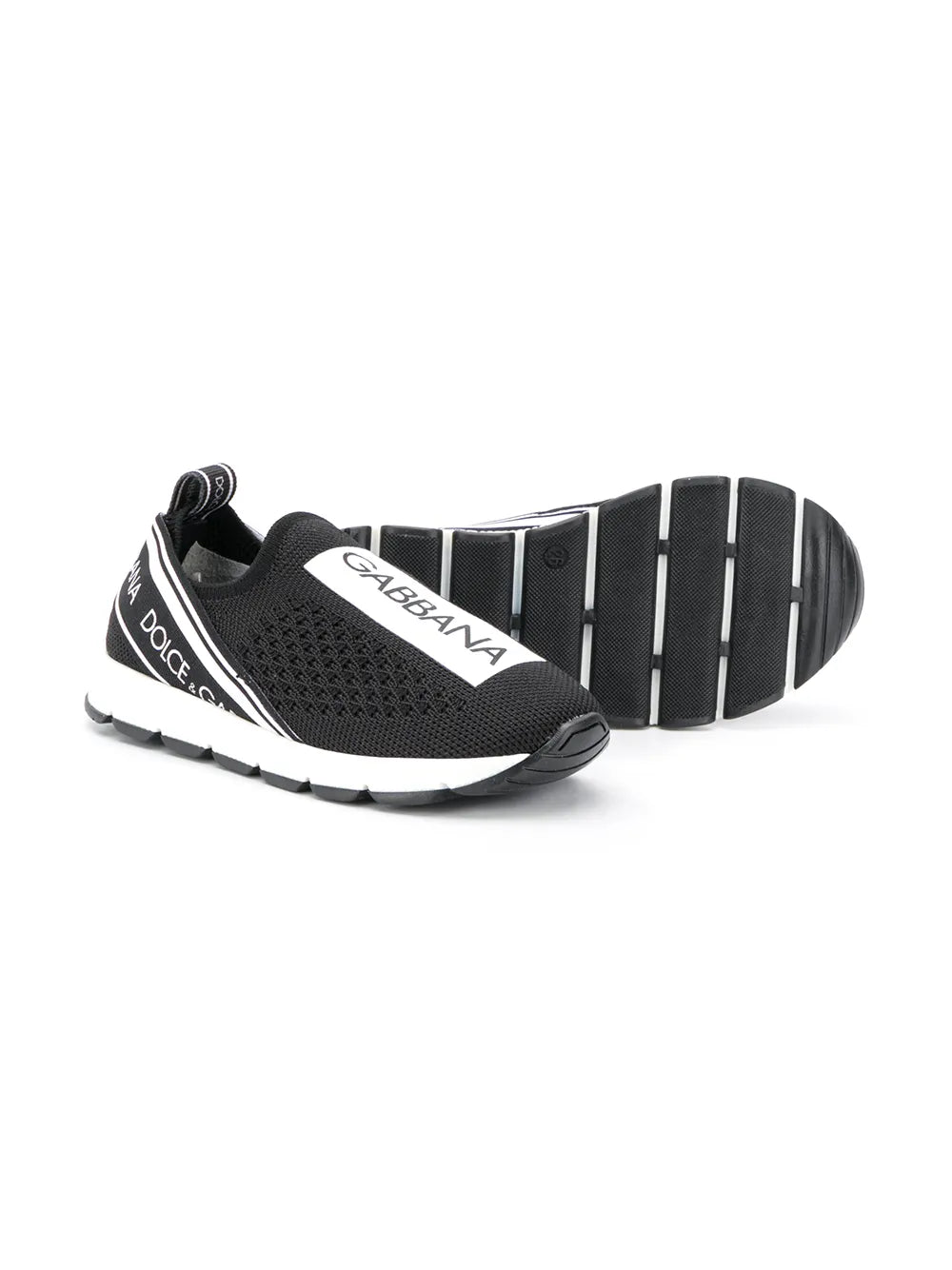 Dolc_e Gabbana Black White Slip On Sorrento Sneakers Fix