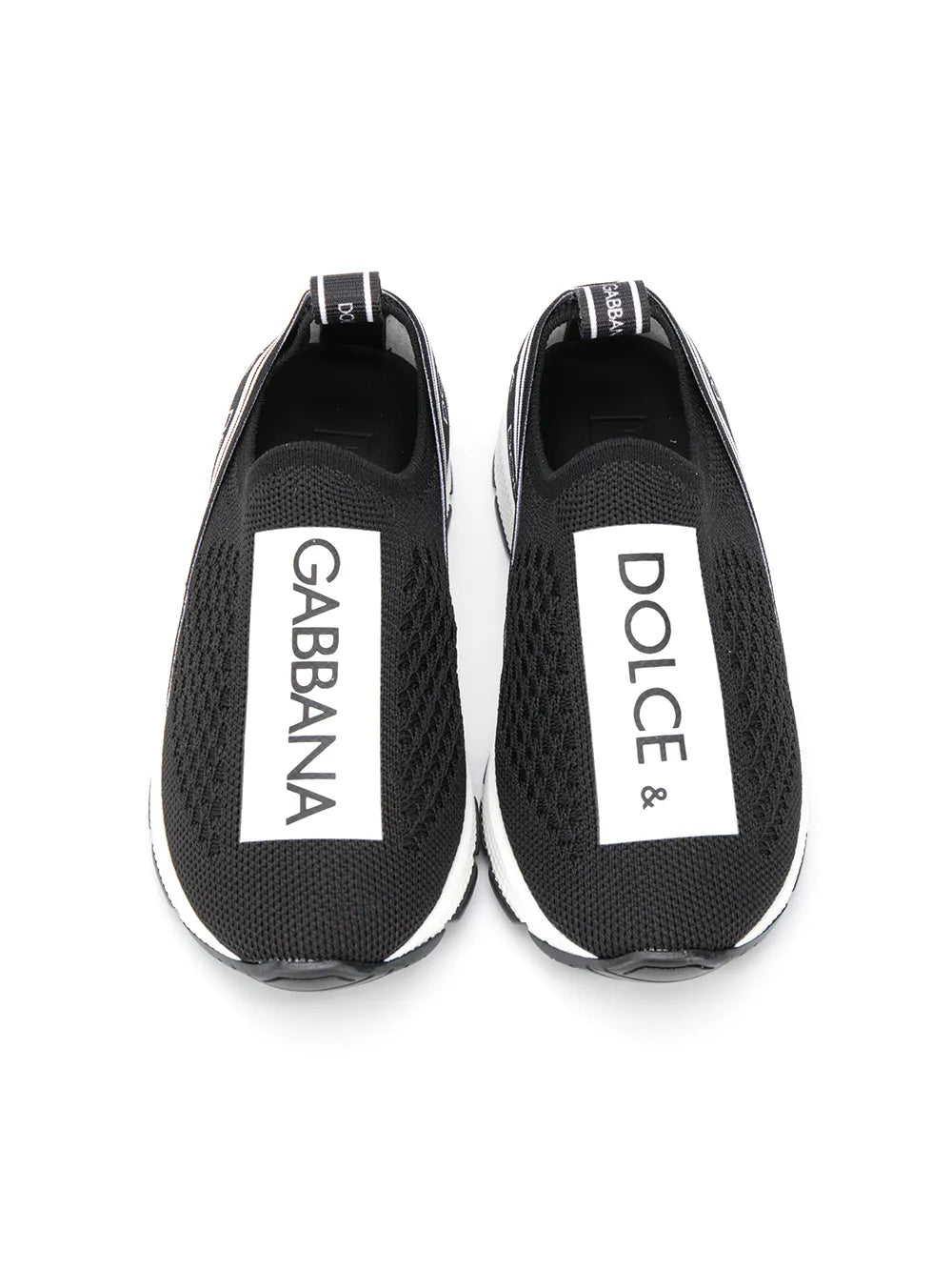 Dolc_e Gabbana Black White Slip On Sorrento Sneakers Fix