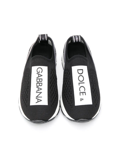 Dolc_e Gabbana Black White Slip On Sorrento Sneakers Fix