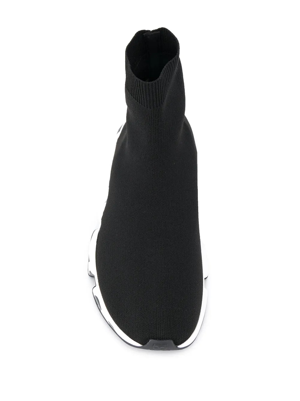 Balenciag_aa Speed trainer graffiti black white