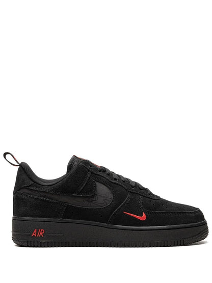 Nike Airforce 1 Multi Swoosh Black Crimson