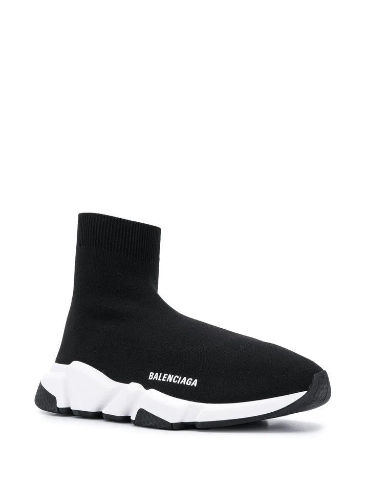 balenciagaa speed trainer BLACK WHITE