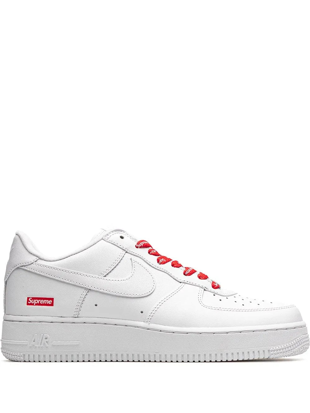 Nik e Airforce 1 x supreme cream red sneakers