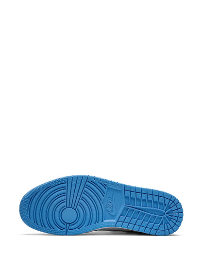 Nik ee Air Jordan 1 High og University Blue Suede Quality Semi UA