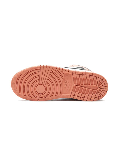 nikee air jorden 1 mid gs pink quartz for her